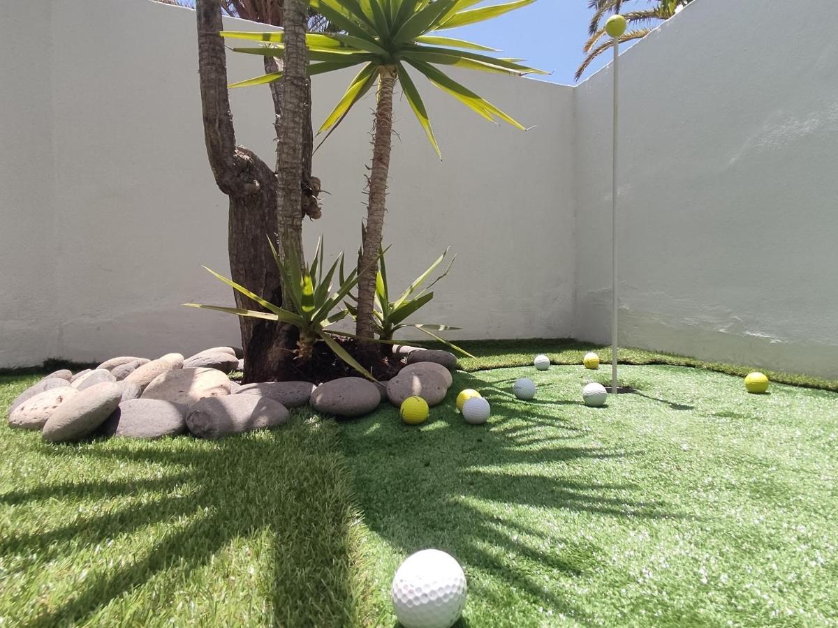 "Mini Golf Estudio" Terraza Privada Y Piscina ซานมิเกลเดียโบนา ภายนอก รูปภาพ