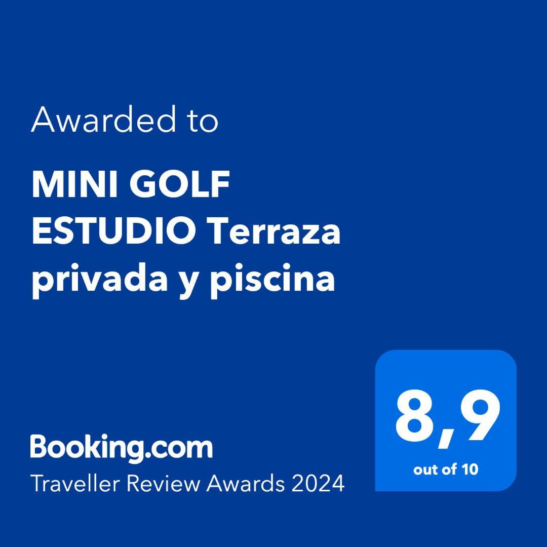 "Mini Golf Estudio" Terraza Privada Y Piscina ซานมิเกลเดียโบนา ภายนอก รูปภาพ